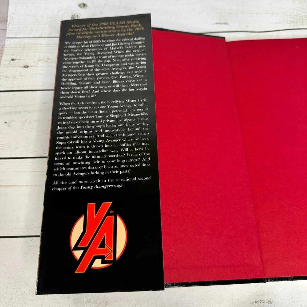 Young Avengers Family Matters‎ Allan Heinberg Hardcover Comic & Graphic Novel